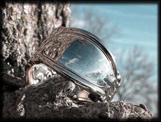 13B • Silver Plate Spoon Ring