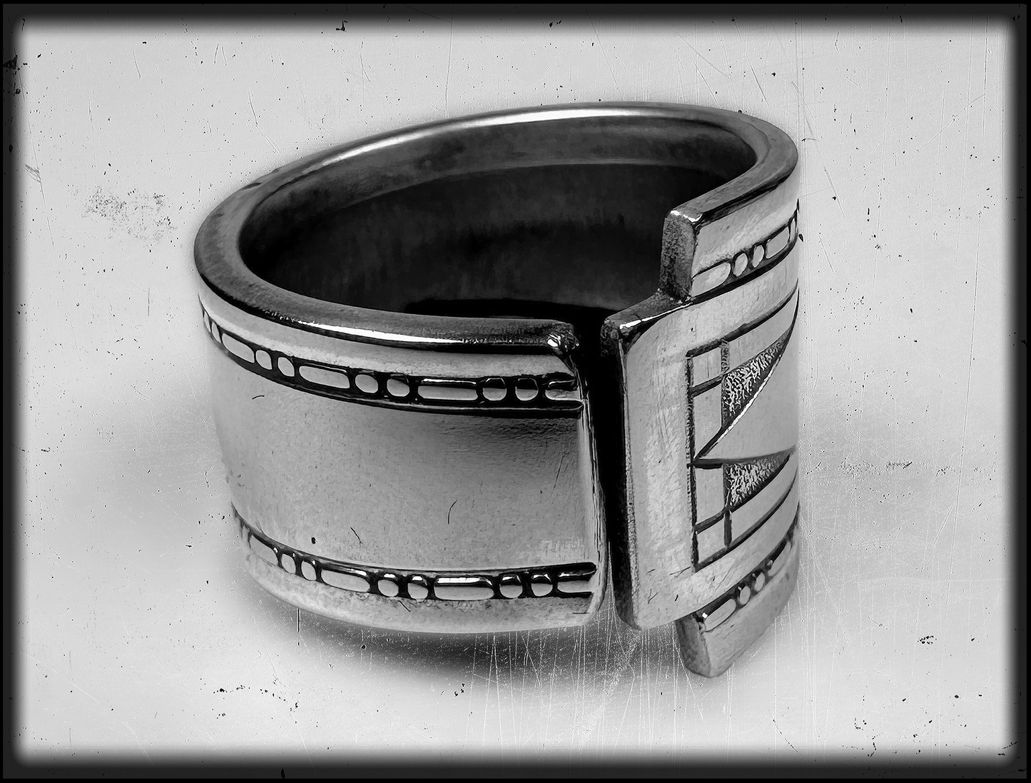 Reflections • Silver Plate Spoon Ring