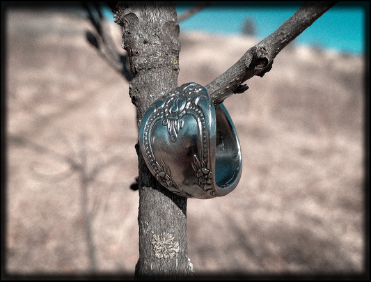 The II Tradition • Stainless Steel Spoon Ring