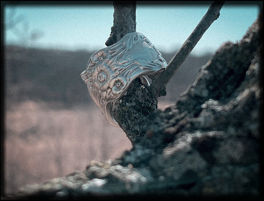 The III Tradition • Silver Plate Spoon Ring