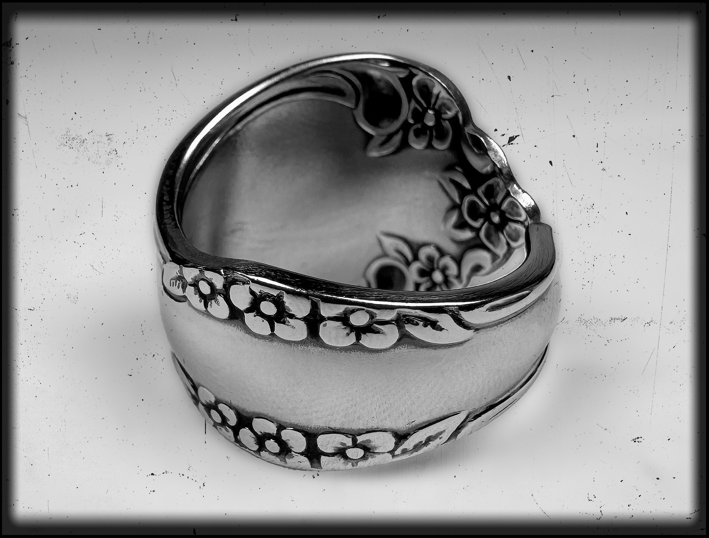 The V Tradition • Stainless Steel Spoon Ring