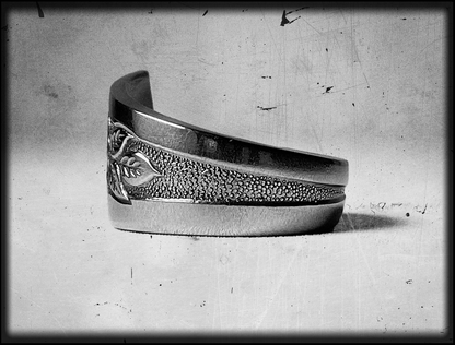 Deathless Rose • Stainless Steel Spoon Ring