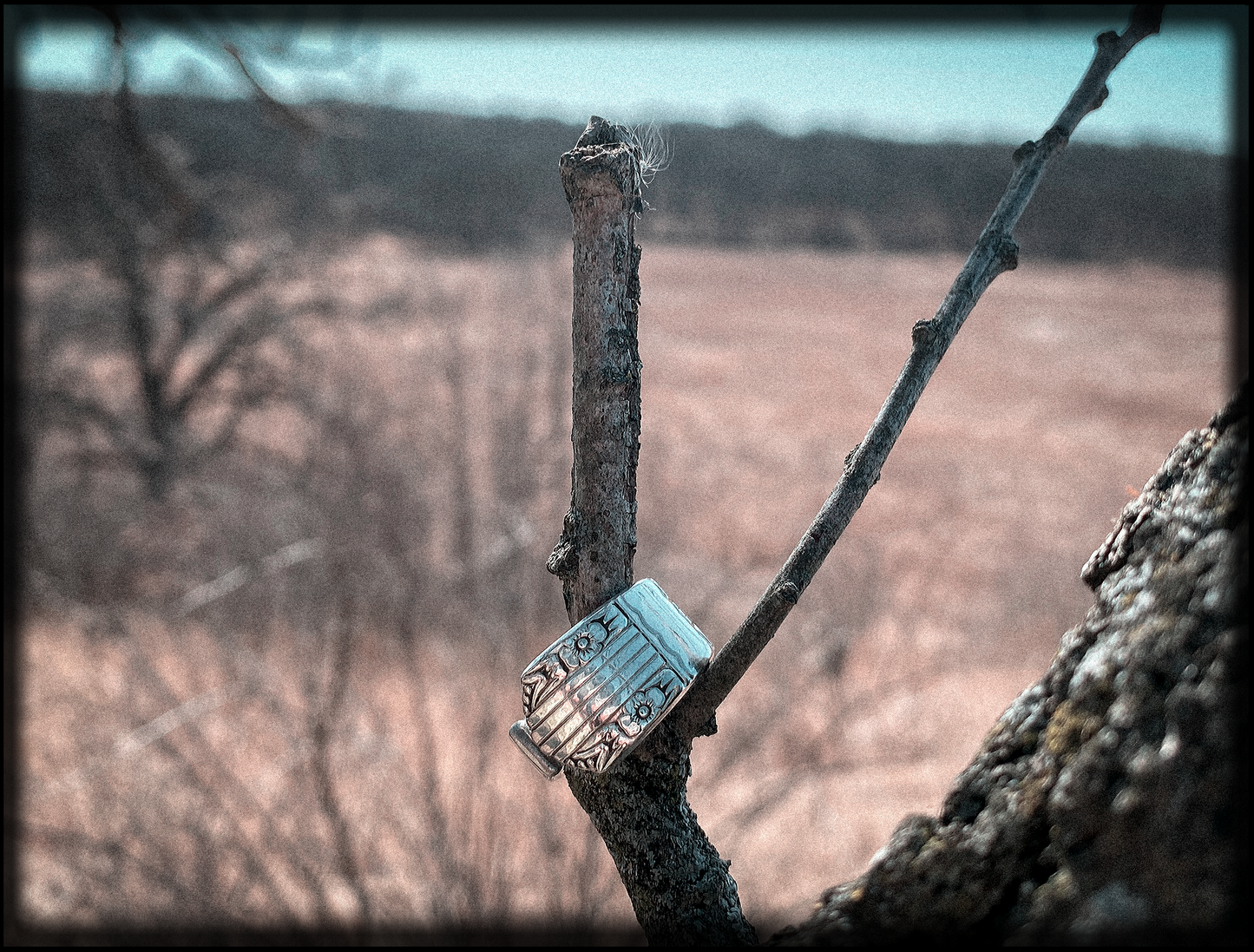 Echos Floral • Silver Plate Spoon Ring