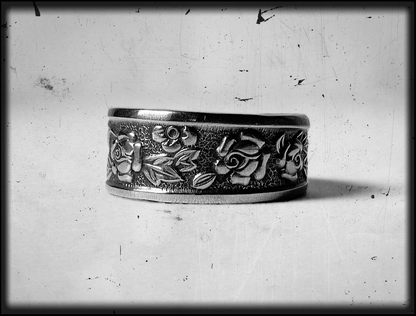 Granada Rose • Stainless Steel Spoon Ring