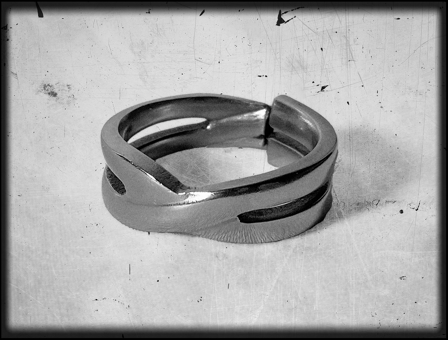 Infinite Dreams • Stainless Steel Spoon Ring