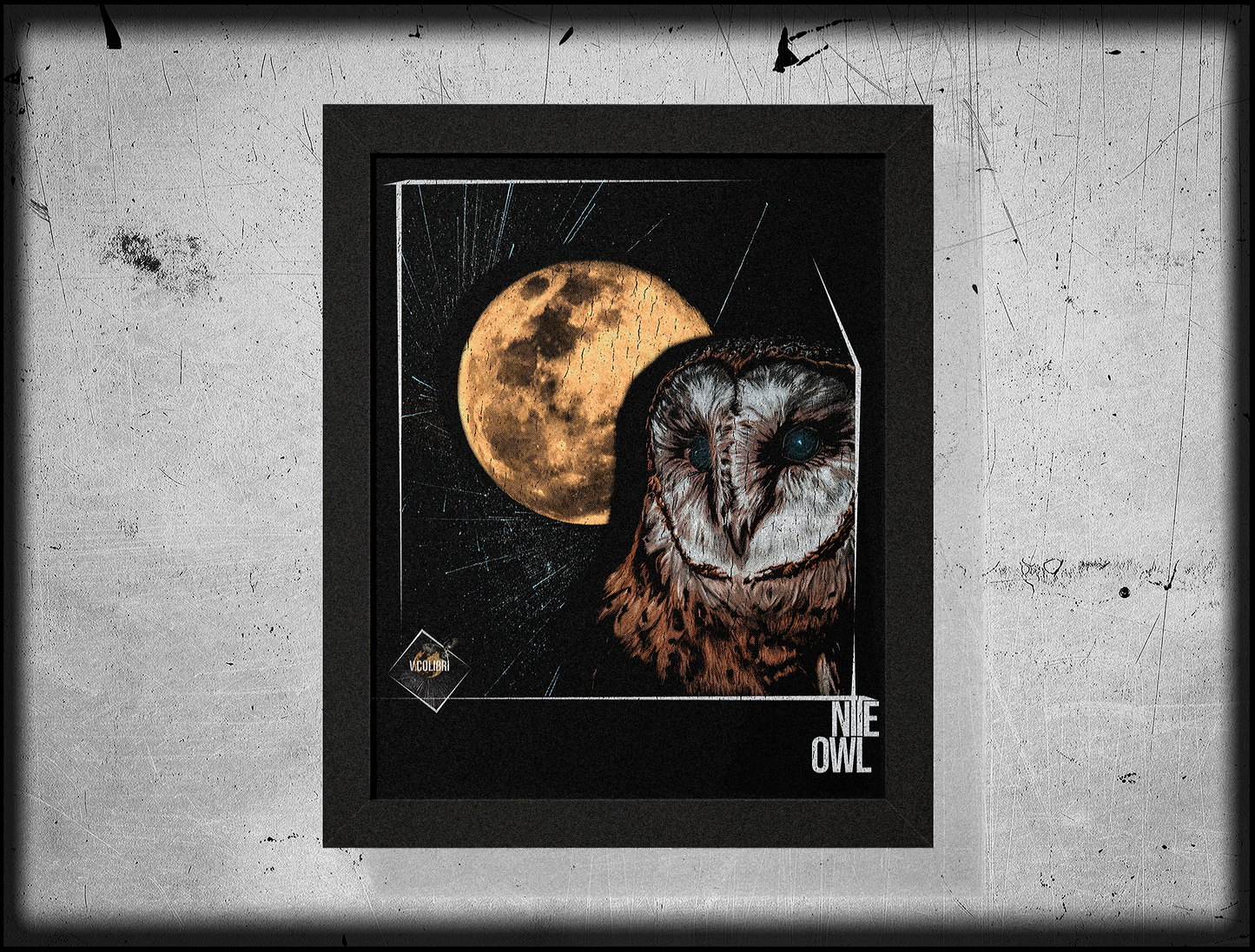Nite Owl • Framed Print