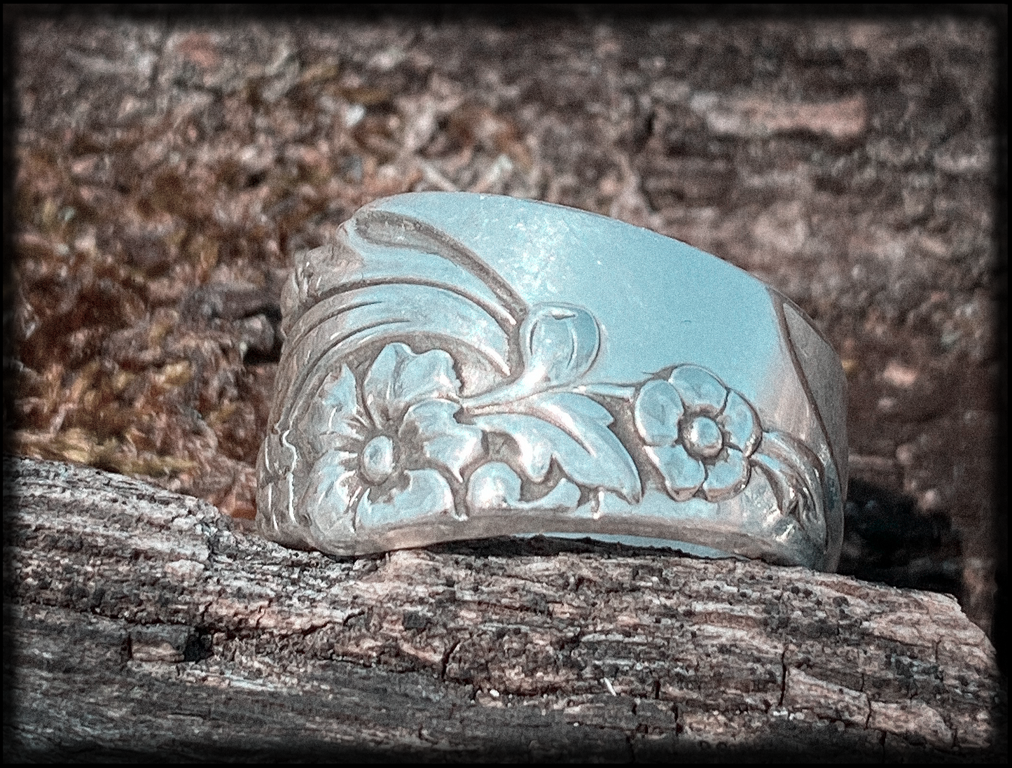Shoreline Zephyr • Silver Plate Spoon Ring