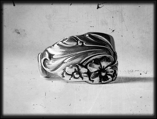 Shoreline Zephyr • Silver Plate Spoon Ring