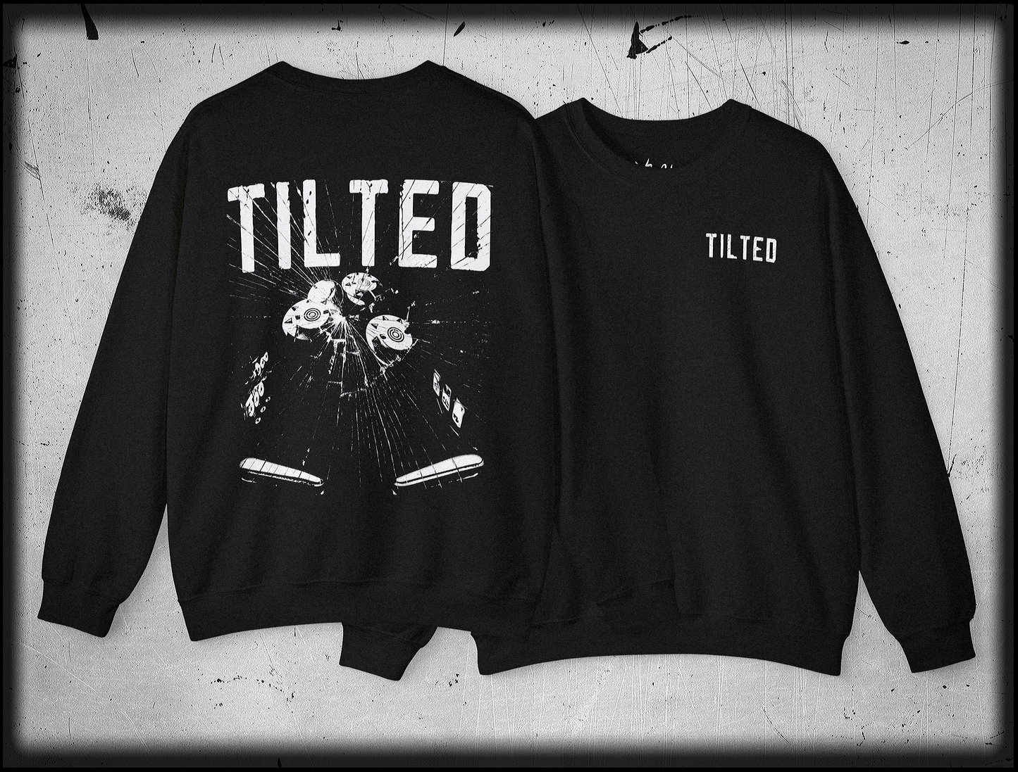 TILTED • Crewneck Sweatshirt