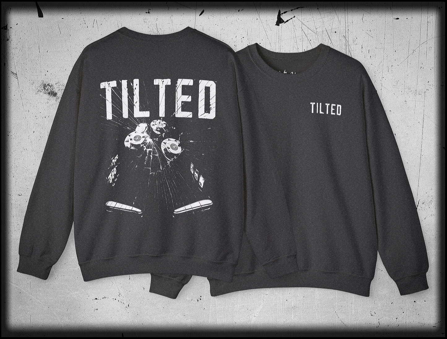 TILTED • Crewneck Sweatshirt