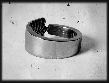 The Aztec • Stainless Steel Spoon Ring