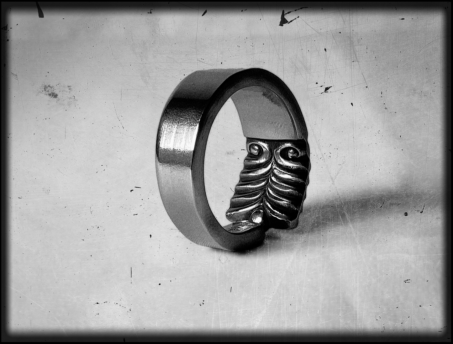 The Aztec • Stainless Steel Spoon Ring