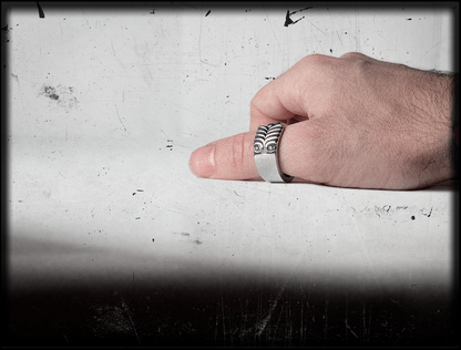The Aztec • Stainless Steel Spoon Ring