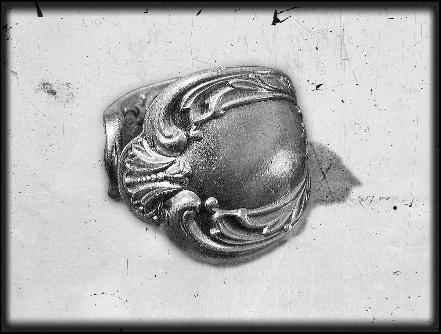 The Third Tradition • Silver Plate Spoon Ring