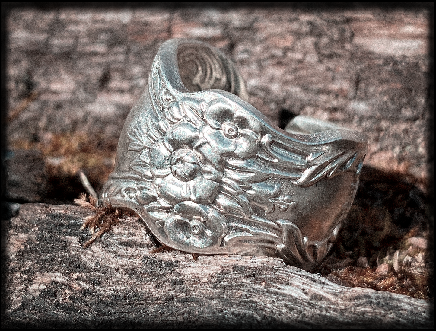 The Third Tradition • Silver Plate Spoon Ring