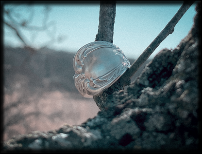 The Third Tradition • Silver Plate Spoon Ring