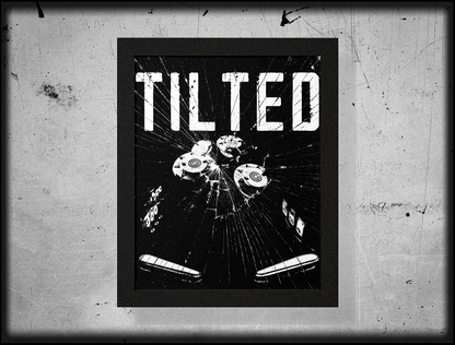 TILTED • Framed Print