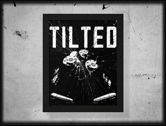 TILTED • Framed Print